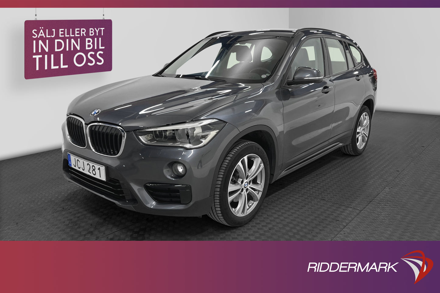 BMW X1 sDrive18d 150hk Sportline Drag P-sensorer 0,42L/Mil