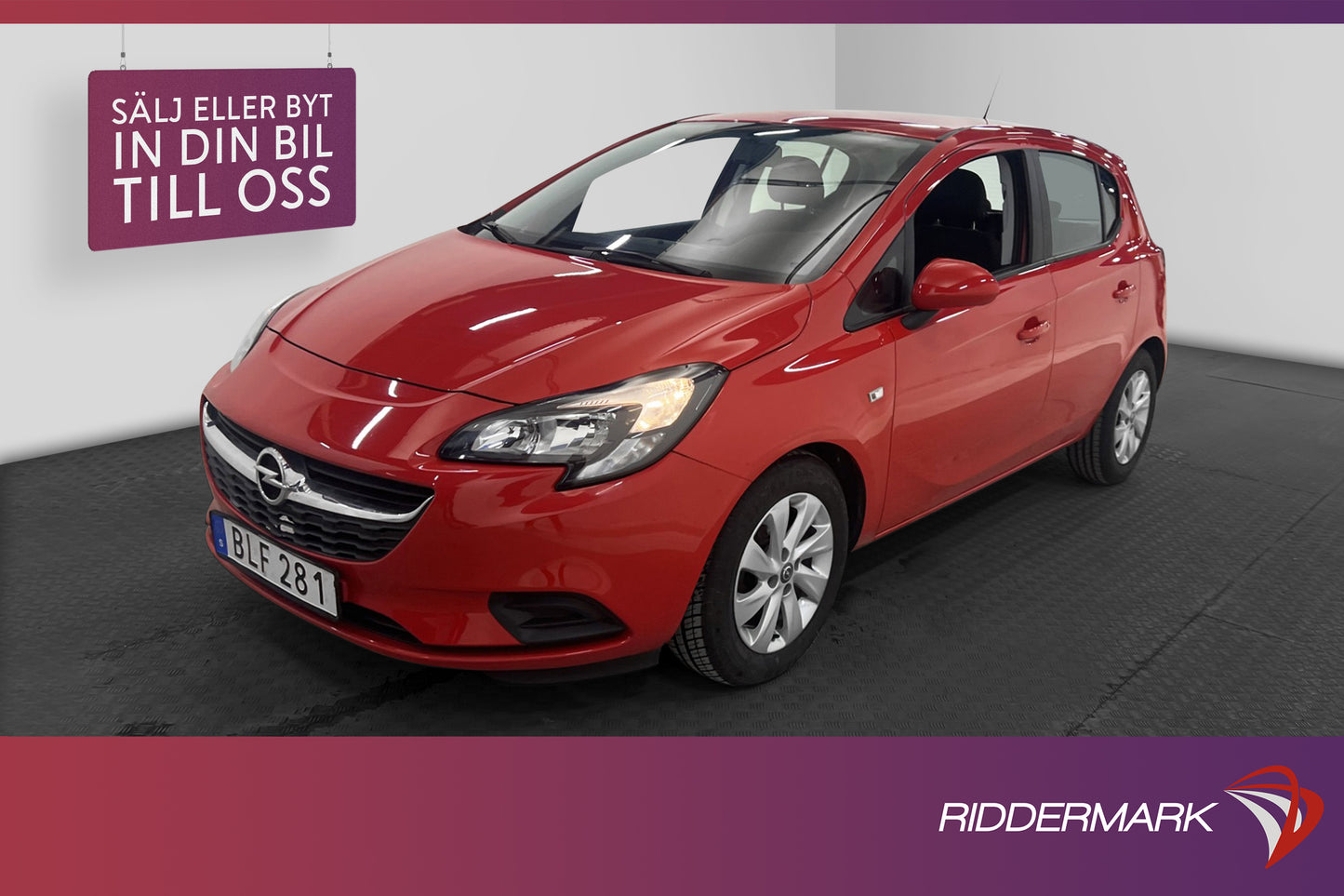 Opel Corsa 90hk Enjoy Pluspaket Sensorer Rattvärme Välservad