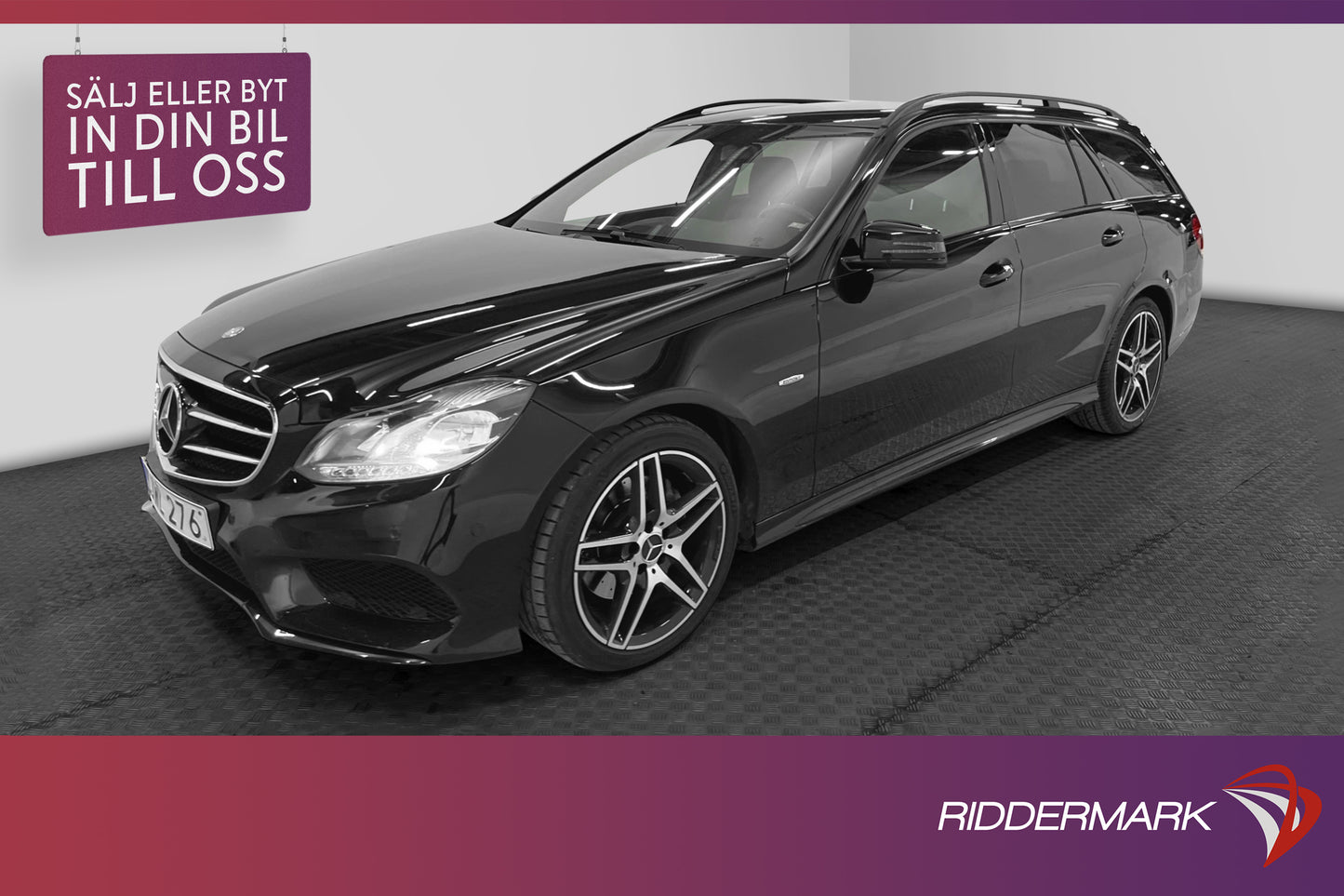 Mercedes-Benz E 220 AMG Sport Drag M-Värm Nyservad 170hk