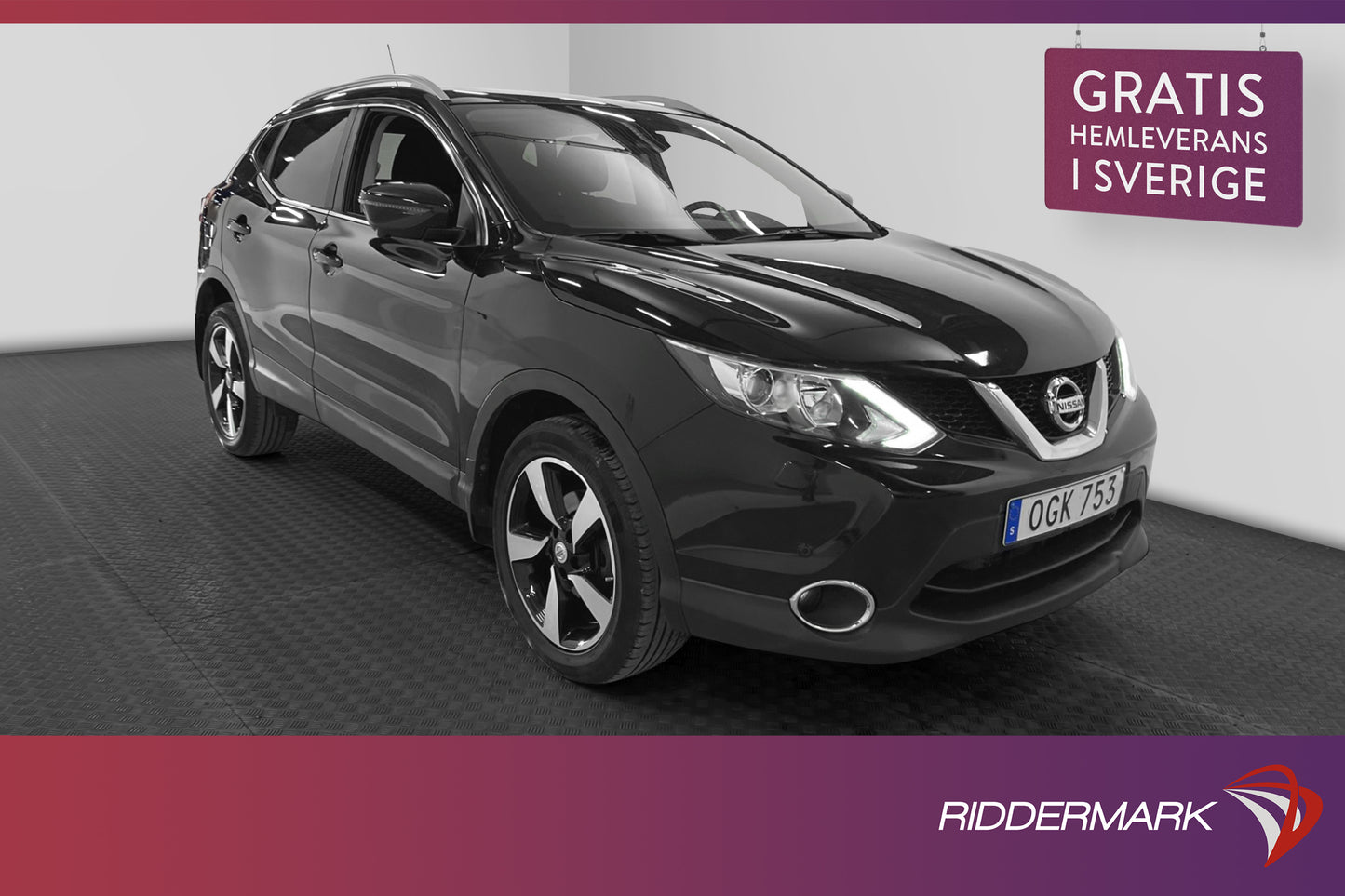 Nissan Qashqai 1.2 DIG-T 115hk 360° Panorama Navi Välservad