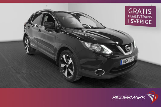 Nissan Qashqai 1.2 DIG-T 115hk 360° Panorama Navi Välservad