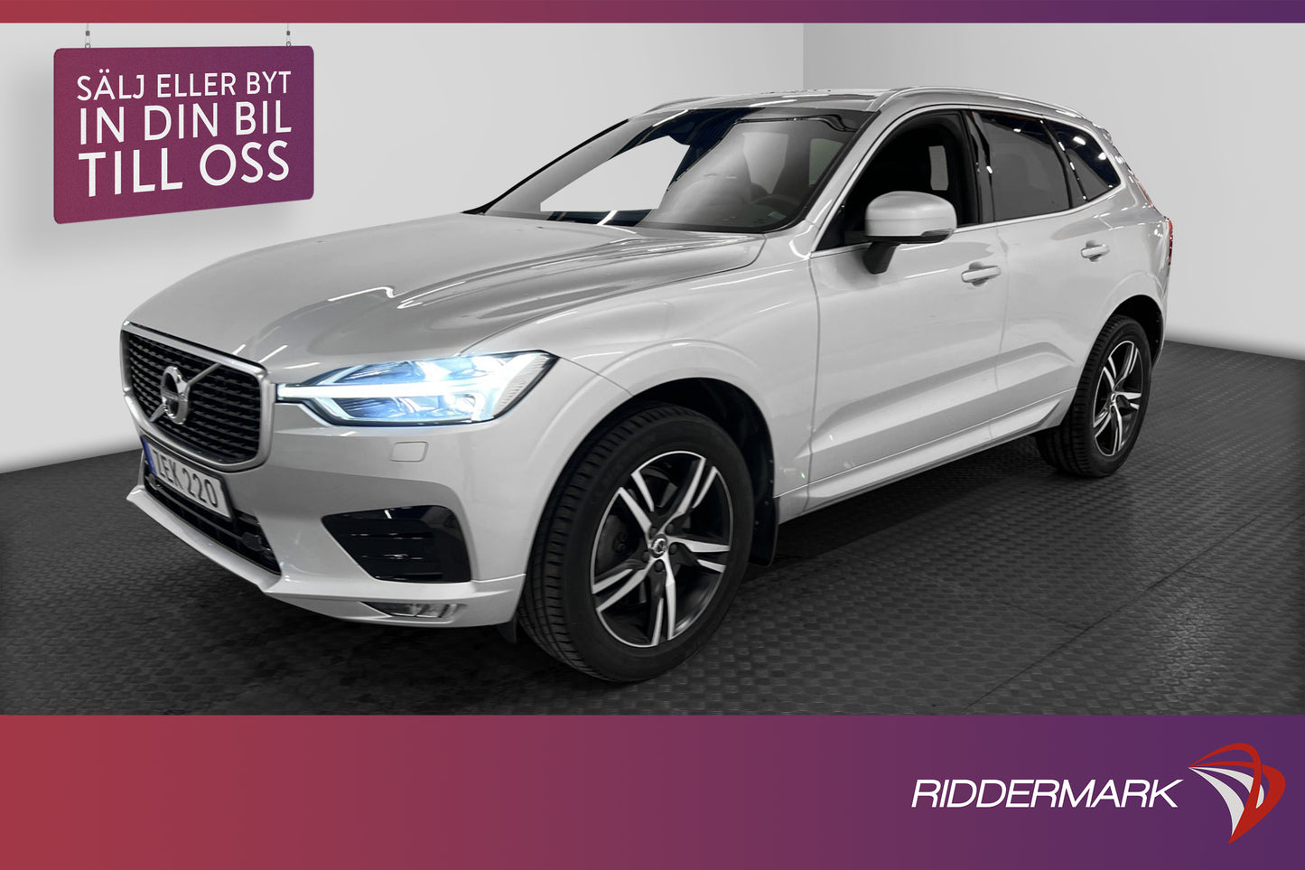 Volvo XC60 T5 AWD 250hk R-Design Pano VOC 360° Navi Drag