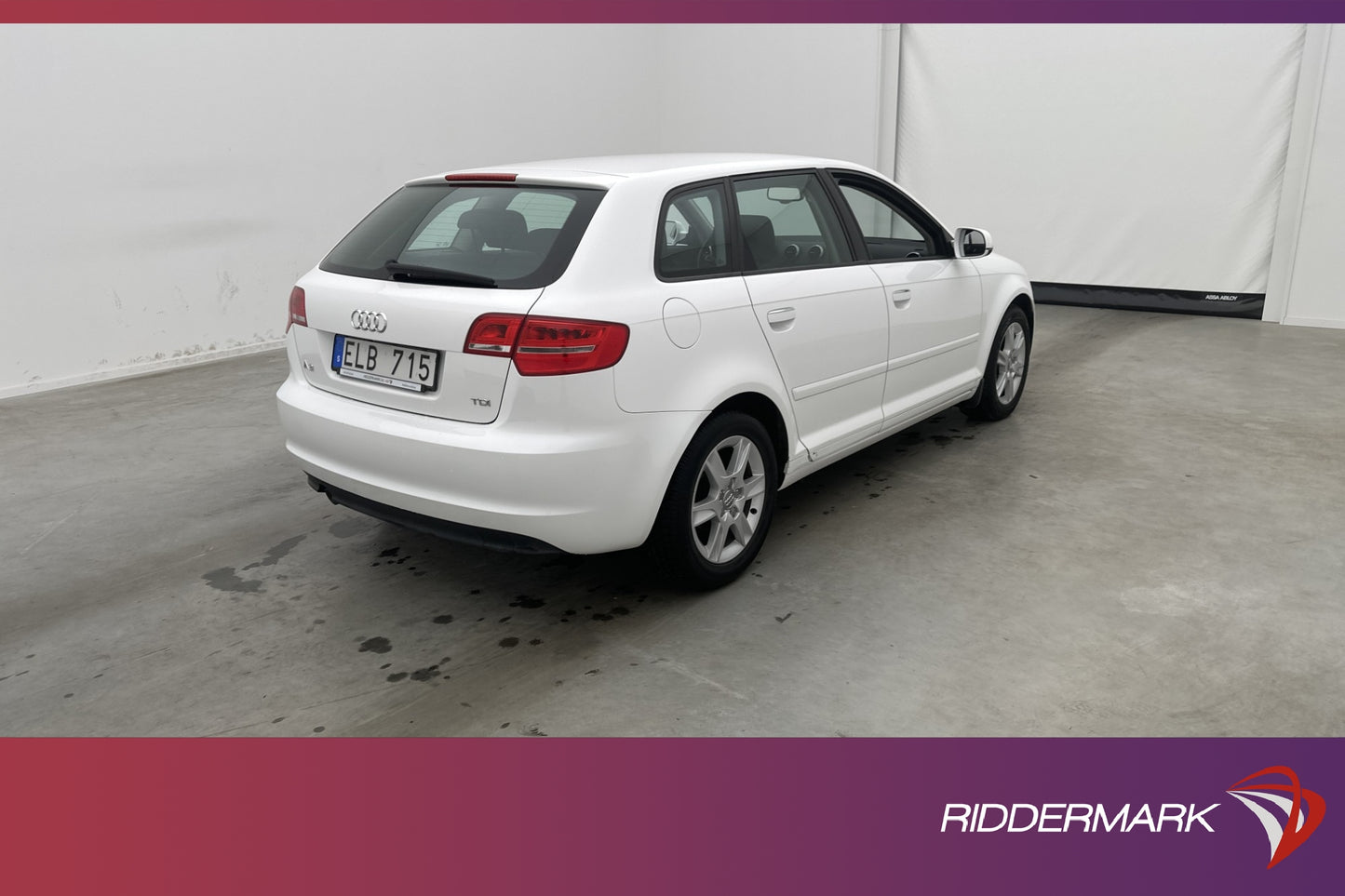 Audi A3 Sportback 2.0 TDI 140hk Värm Farthållare 0,44L/Mil