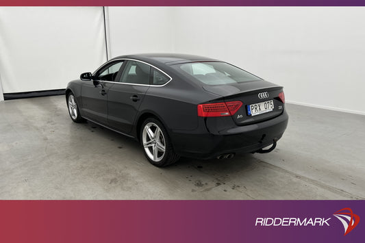 Audi A5 Sportback 2.0 TDI Quattro Comfort Sensorer Dragkrok