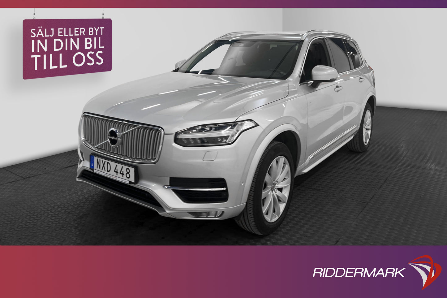 Volvo XC90 D5 AWD 225hk Inscription 7-sits Drag Navi Luftfj