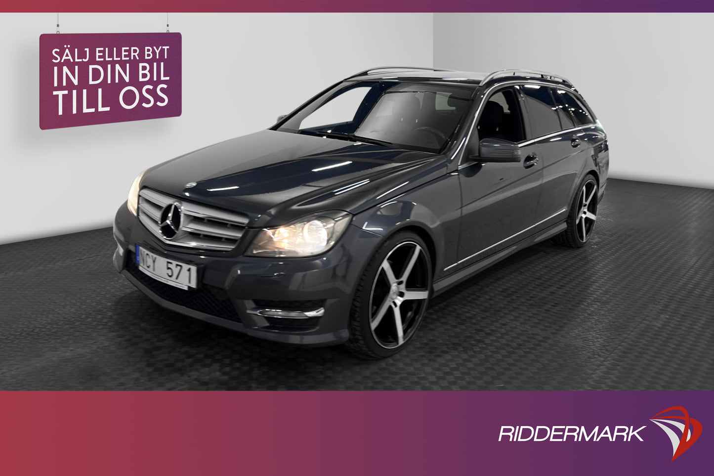 Mercedes-Benz C 200 T CDI AMG Sport Navi Drag Nyservad 136hk