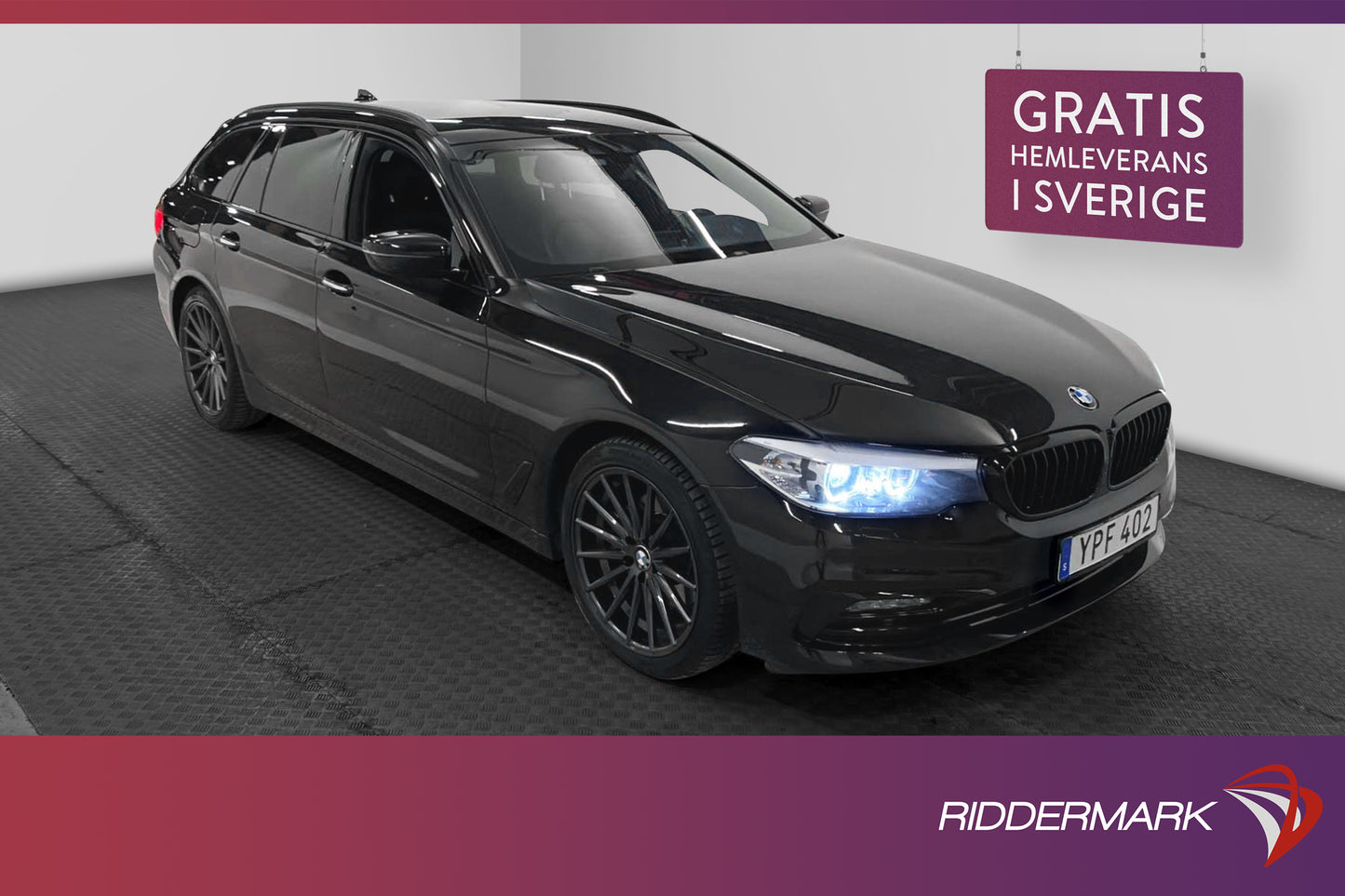 BMW 520 xDrive Touring 190hk Sport line HiFi Navi B-kam Drag