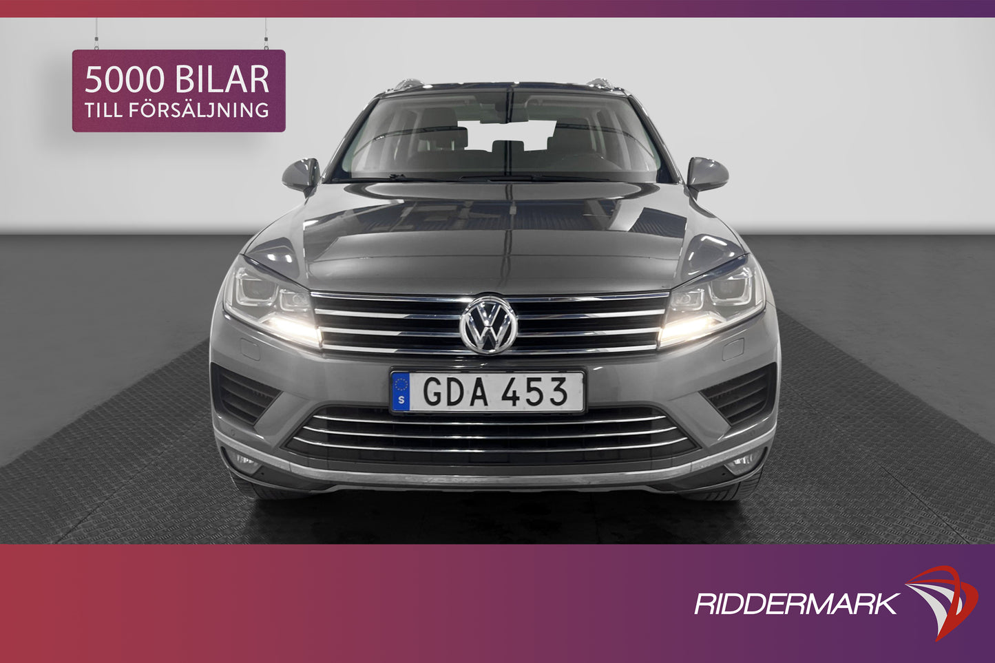 Volkswagen Touareg 3.0 V6 4M 204hk Skinn Drag Panorama PDC