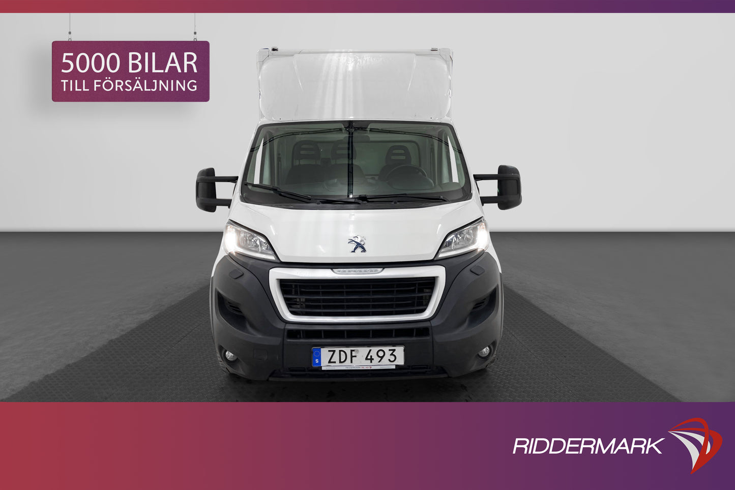 Peugeot Boxer  2.0 163hk Värmare Ny-Kamrem Bakgavellyft Moms