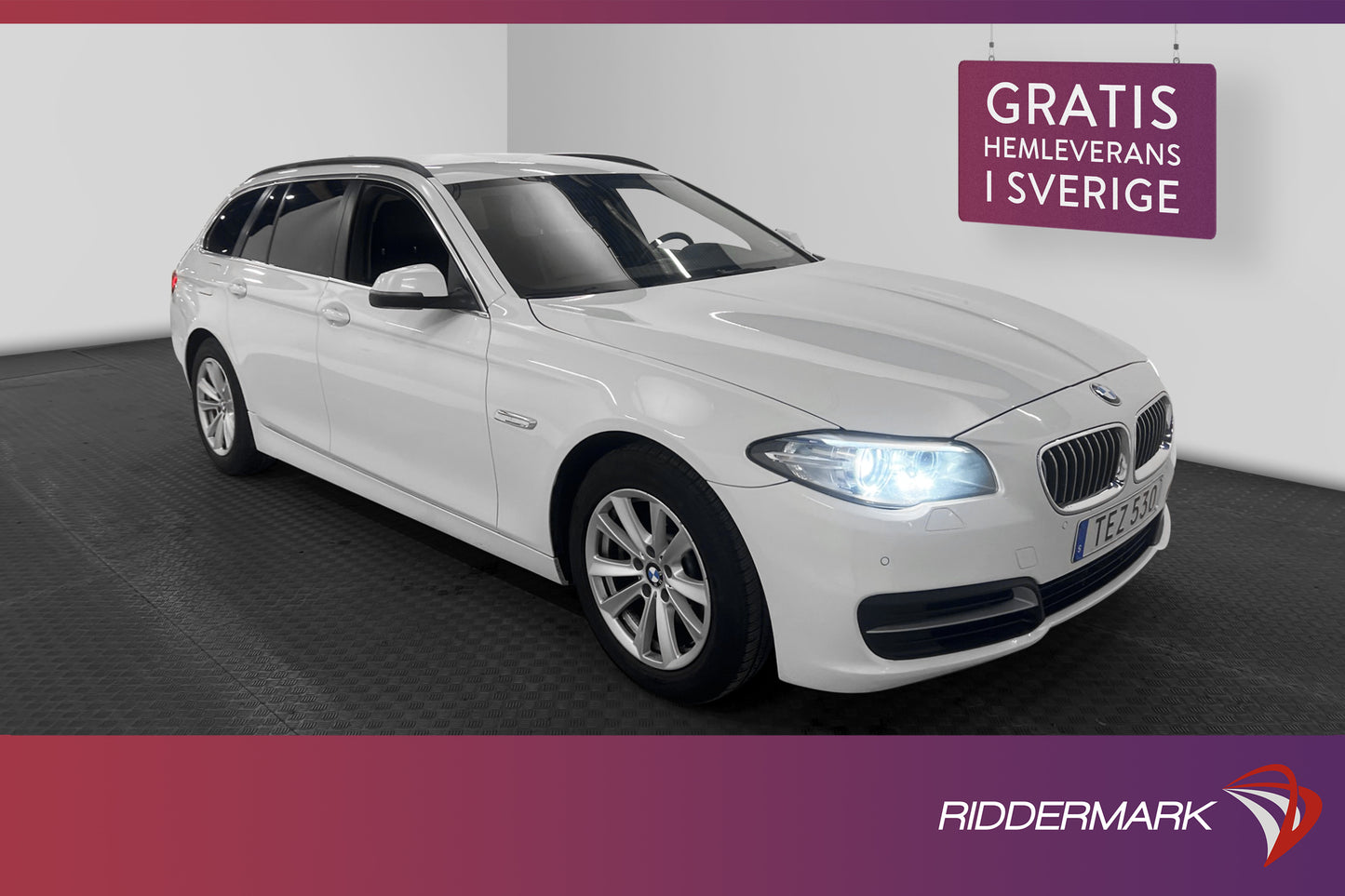 BMW 520 d Touring 190hk Skinn P-sensorer Rattvärme Drag