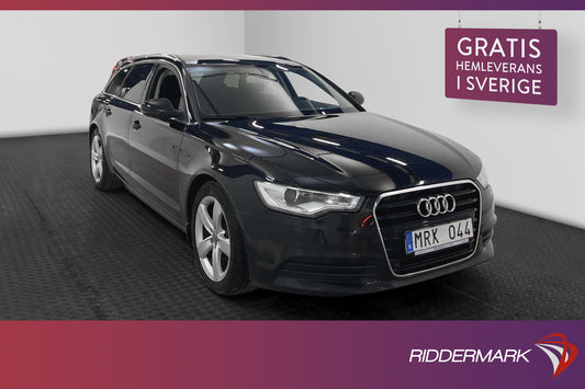 Audi A6 Avant 2.0 TDI DPF 177hk Proline Drag P-sens Välserv