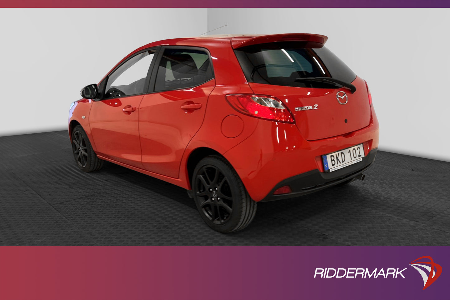 Mazda 2 1.3 MZR 84hk *Nyservad* Låga mil Kupévärme