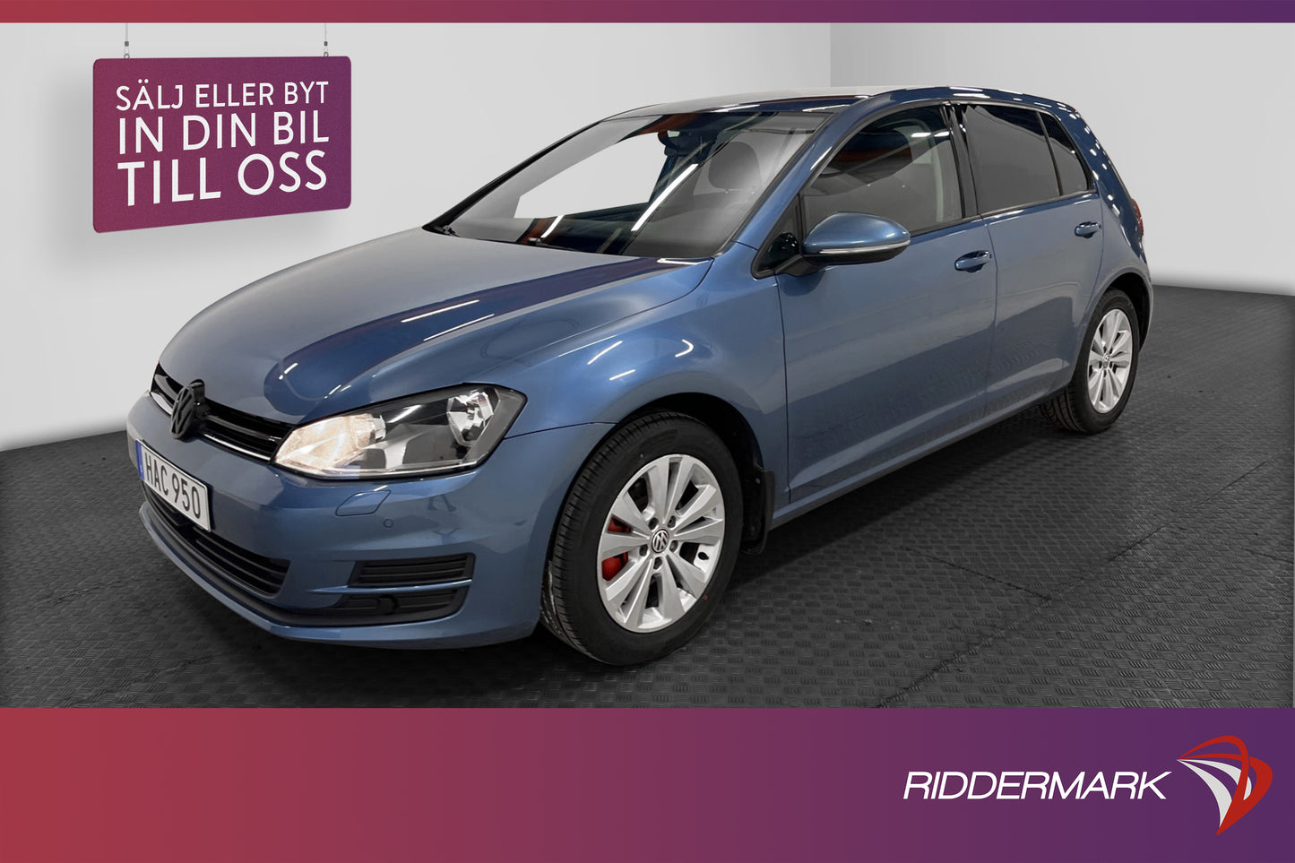 Volkswagen Golf 1.4 TSI 125hk P-Sensorer Adaptiv Välservad