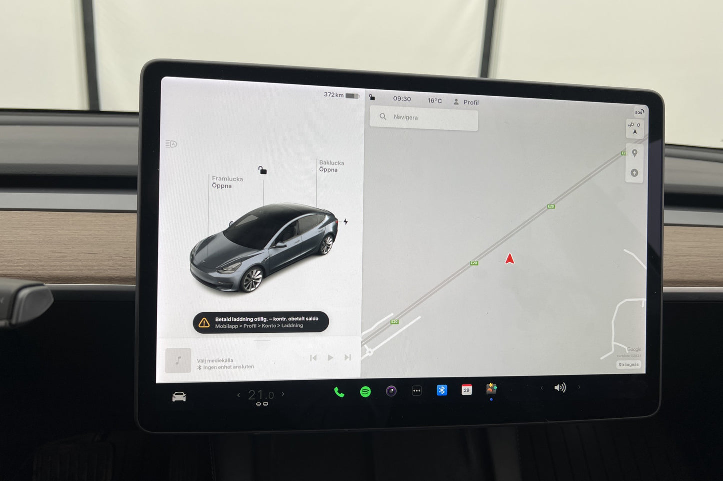 Tesla Model 3 Long Range AWD 440hk Autopilot MOMS Sv.Såld