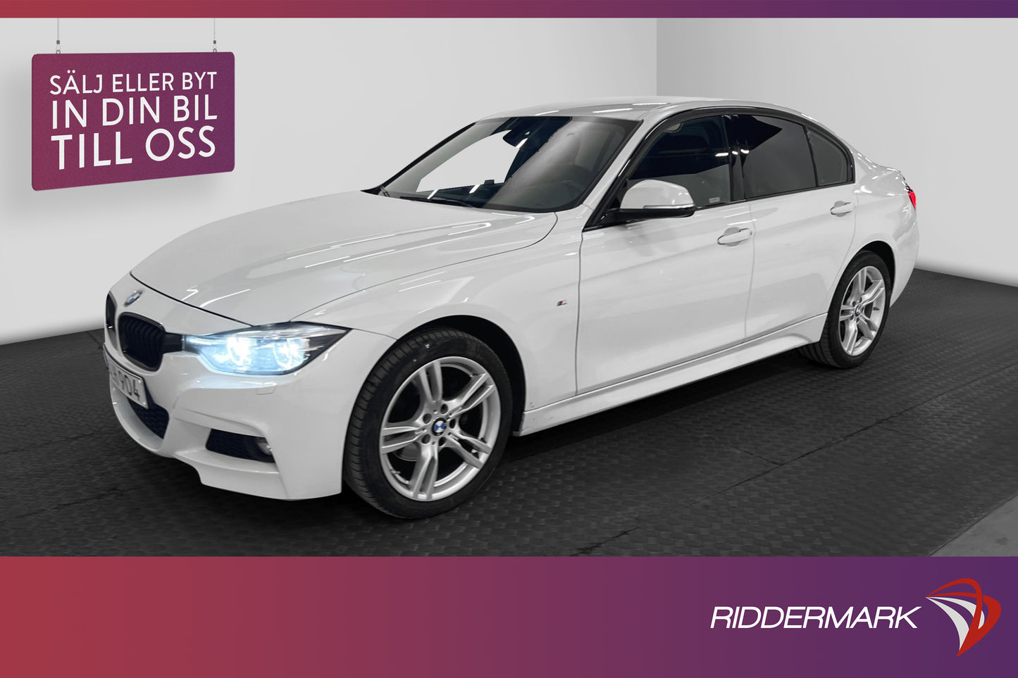 BMW 320d xDrive 190hk M-Sport Digitala mätare Skinn HiFi GPS