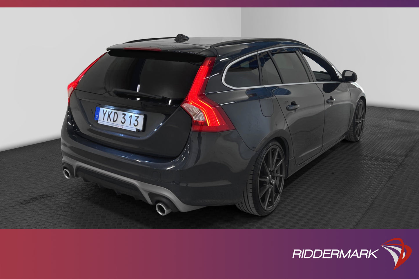 Volvo V60 D4 190hk AWD R-Design D-Värmare VOC Skinn Nyservad