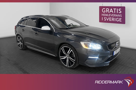 Volvo V60 D4 AWD 181hk R-Design VOC Pano BLIS Navi Sensorer