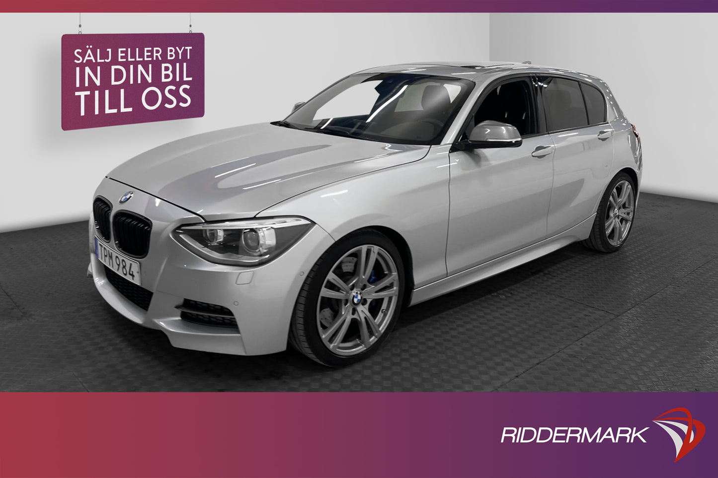 BMW M135i xDrive 320hk Milltek H/K Kamera Taklucka Navi