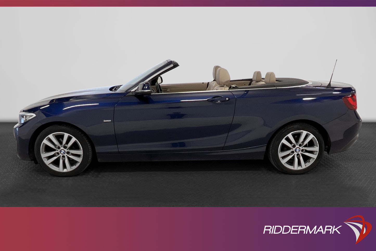 BMW 218i Cabriolet Luxury Line Skinn Keyless P-Sensorer