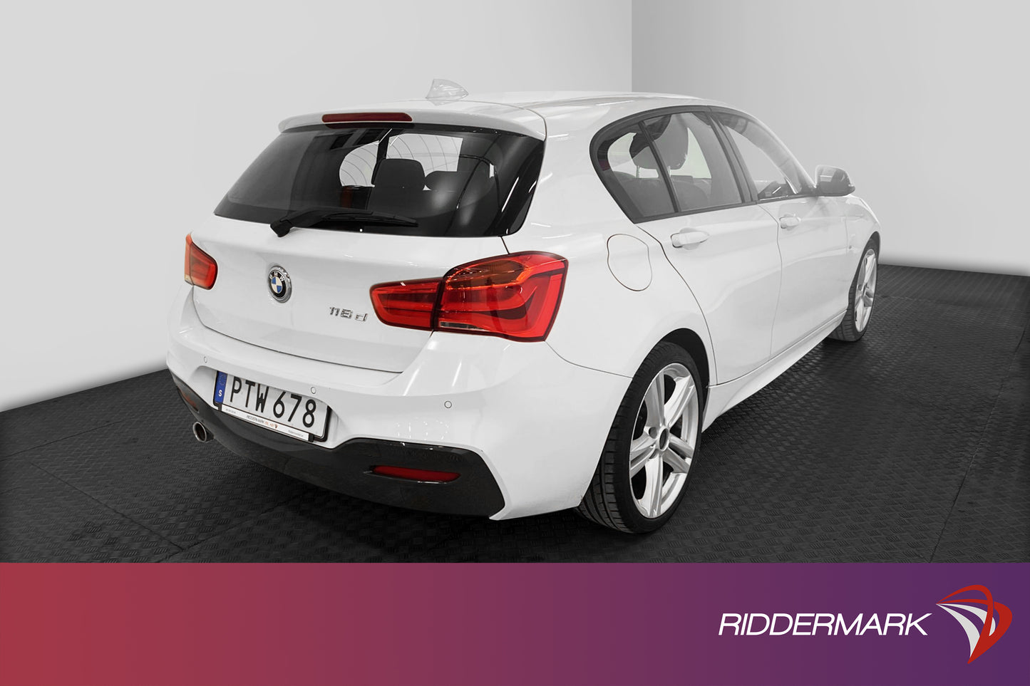 BMW 116 d Steptronic 116hk M-Sport Välservad Sensorer 18"