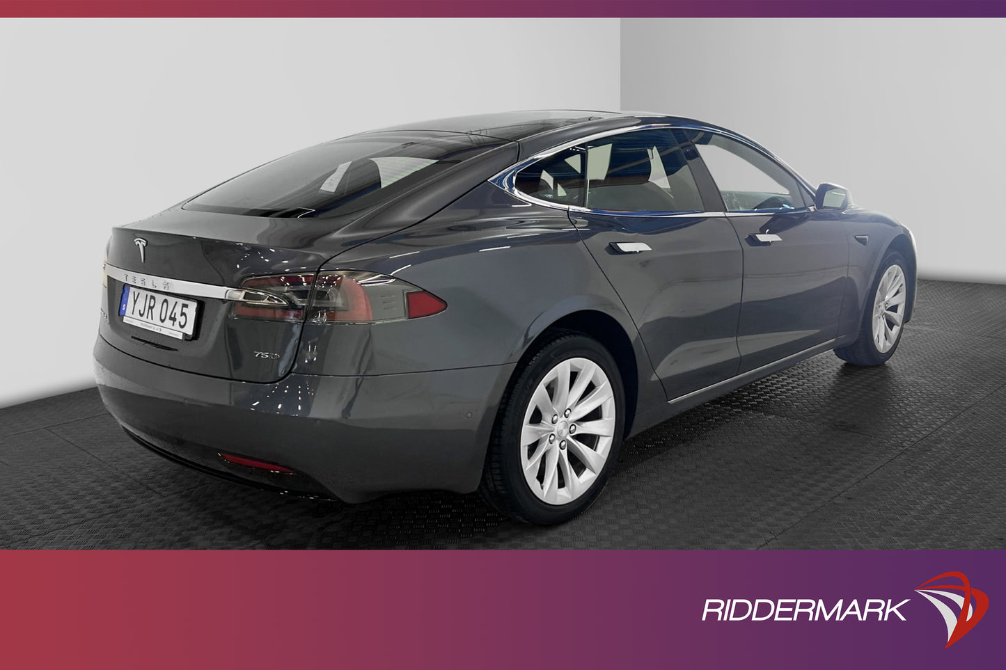 Tesla Model S 75D 333hk Svensksåld Pano Skinn