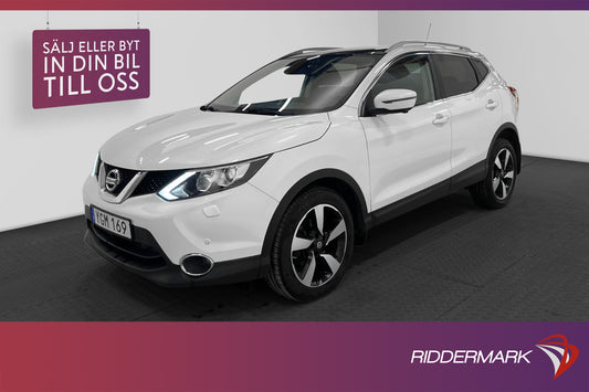 Nissan Qashqai 1.2 DIG-T 115hk N-Connecta Pano 360° Navi