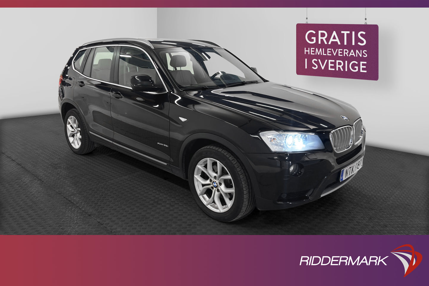 BMW X3 xDrive35i Steptronic 306hk Skinn Navigation Dragkrok