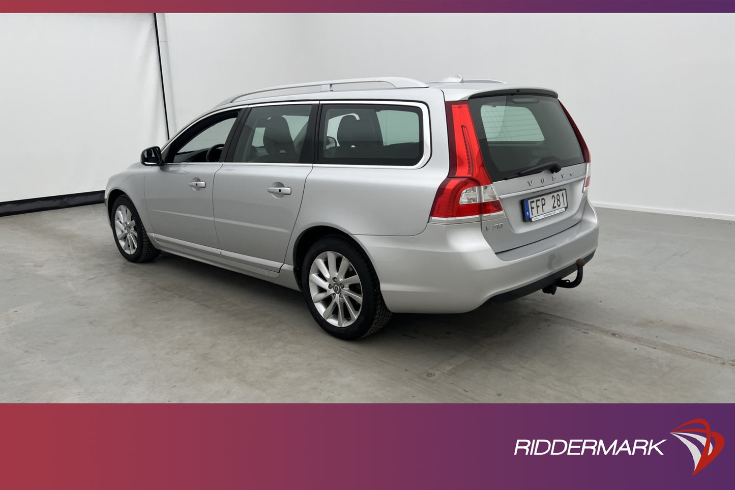 Volvo V70 D3 Summum Två-Bruk VOC Värmare Sensorer Skinn Drag