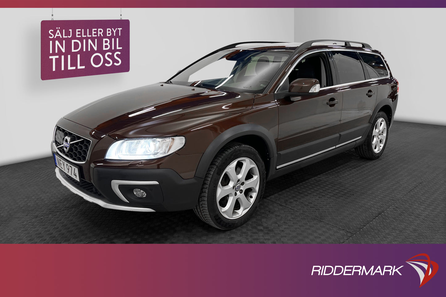 Volvo XC70 D4 AWD Summum VOC Dragkrok Navi Fullservad 181hk