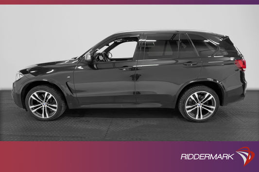 BMW X5 M50d 381hk M Sport H/K Pano Drag B-kam Skinn