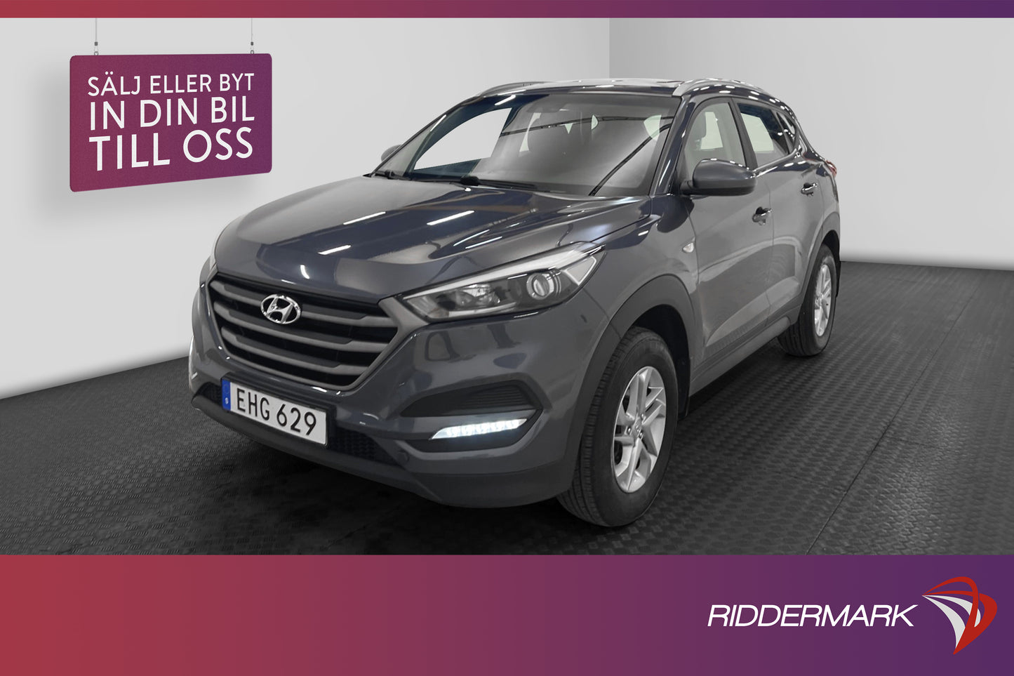 Hyundai Tucson 1.6 GDI 135hk M-Värmare Dragkrok 1152kr Skatt