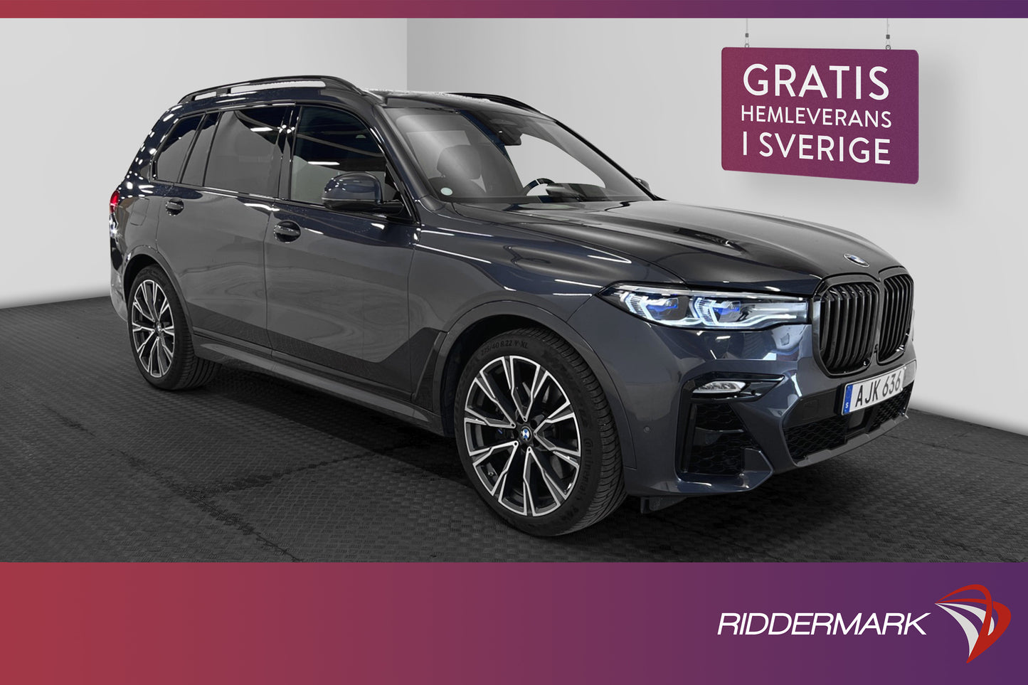 BMW X7 xDrive40d Ultimate Edt M Sport Pano B&W 360° Värmare