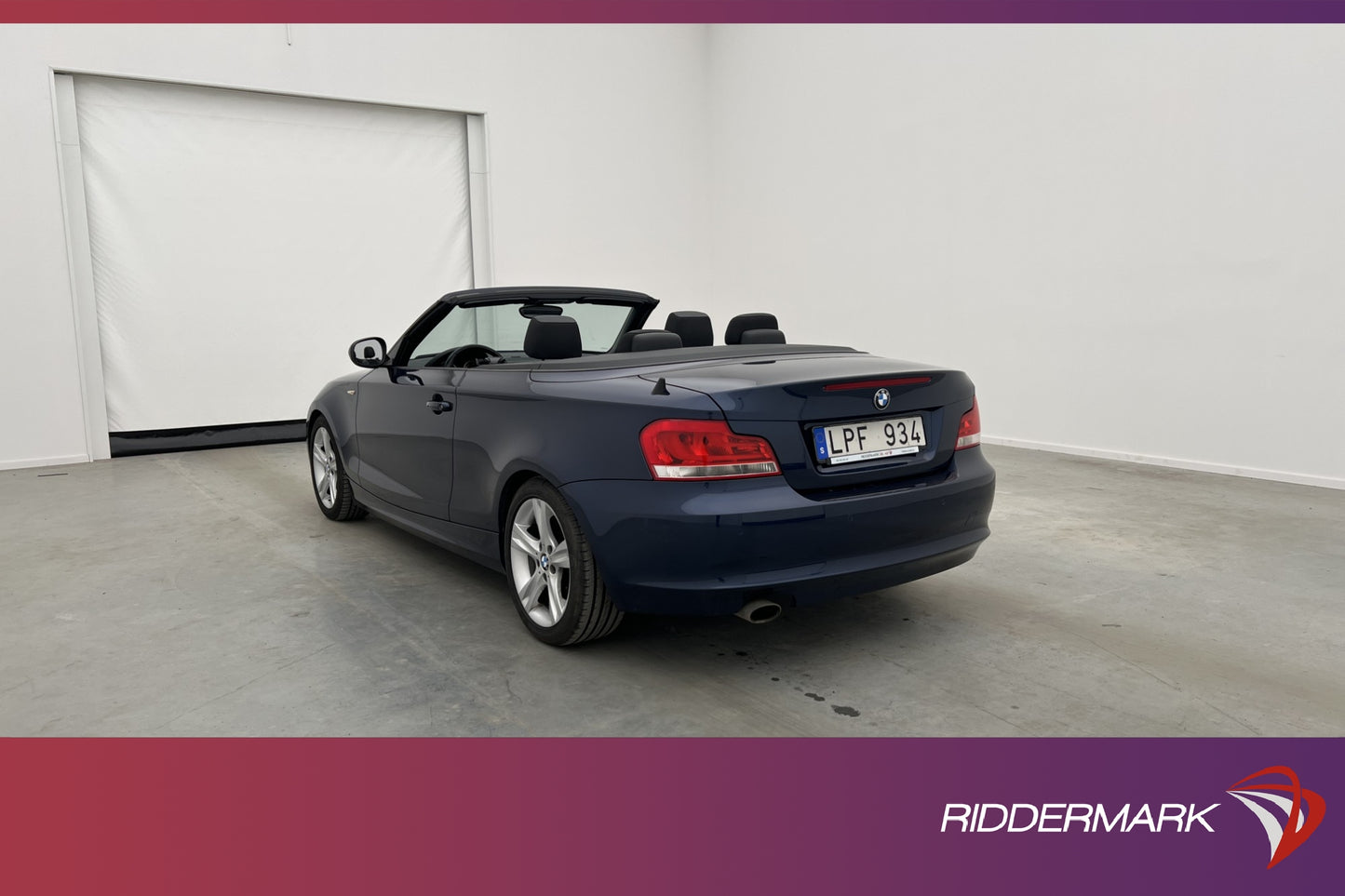 BMW 120d Convertible 177hk Advantage HiFi Sensorer Halvskinn