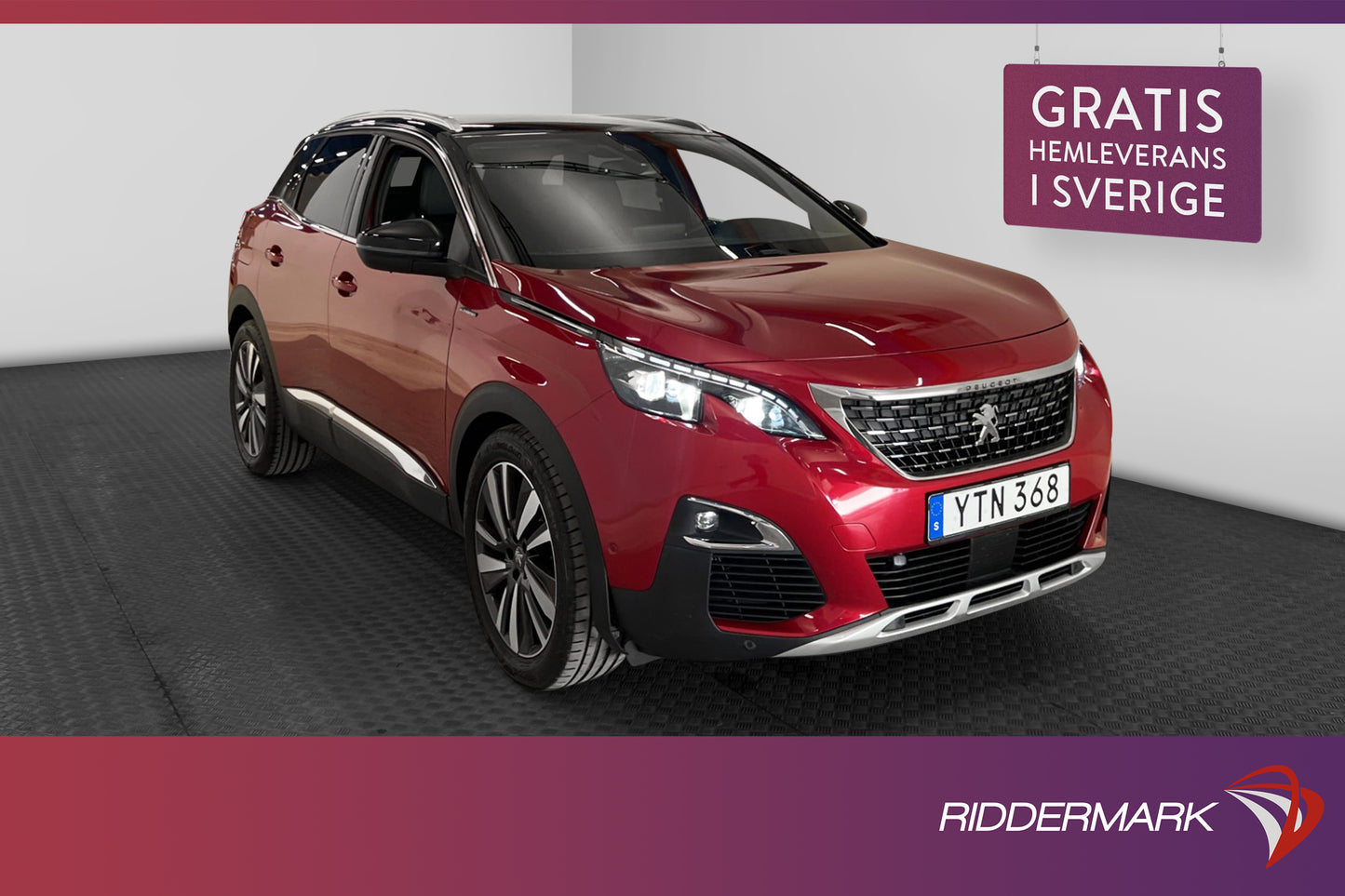 Peugeot  3008 1.6 THP EAT 165hk GT Line Focal Dragkrok