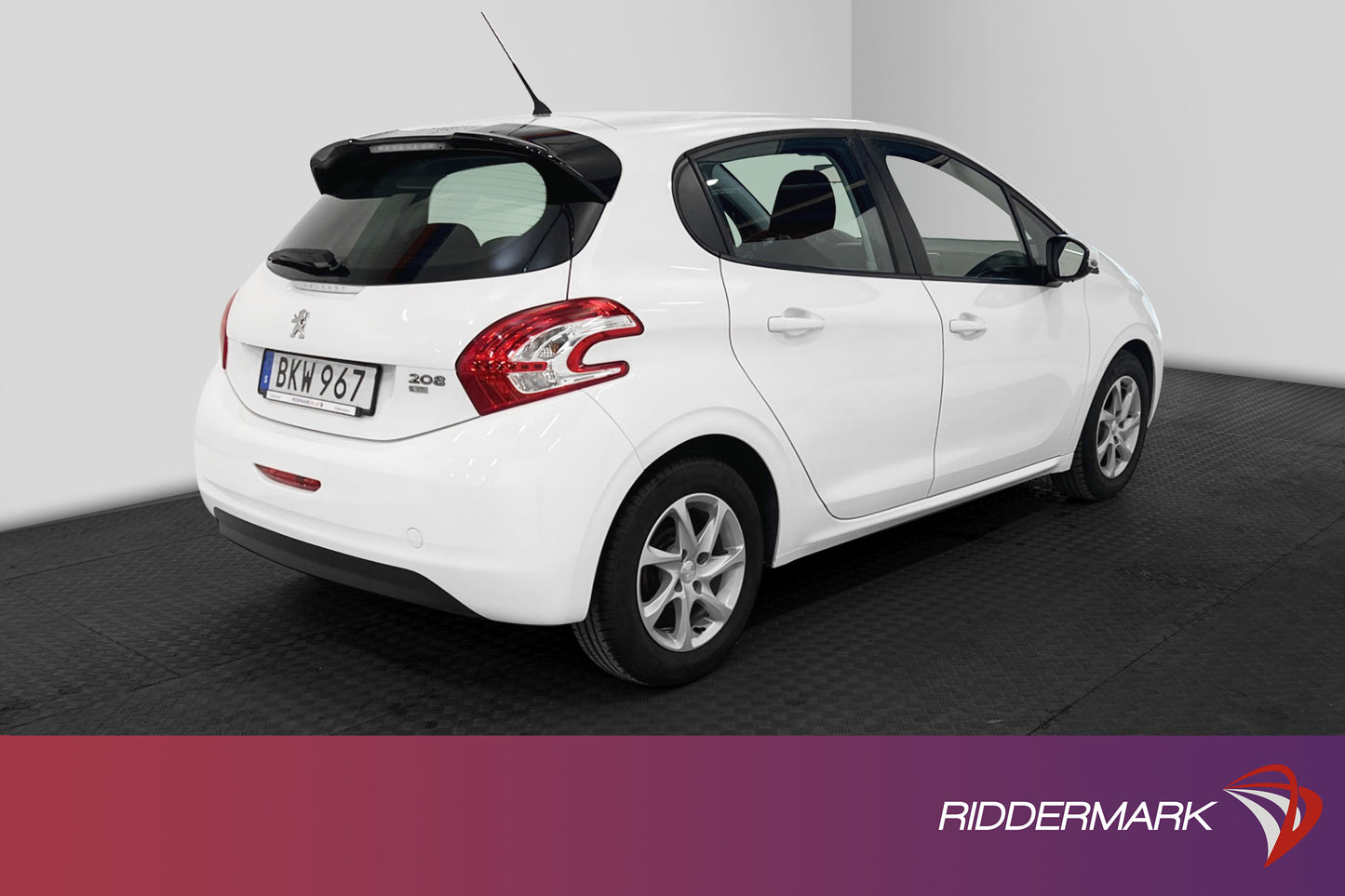 Peugeot 208 5-dörrar 1.2 VTi 82hk M&K-Värmare Välservad