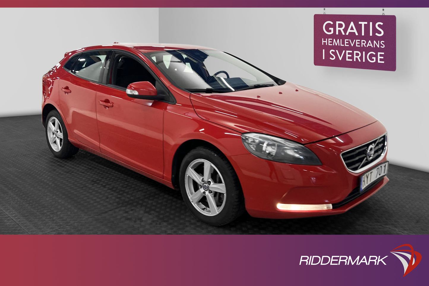 Volvo V40 D3 150hk D-värm B-kamera Välservad Nyservad