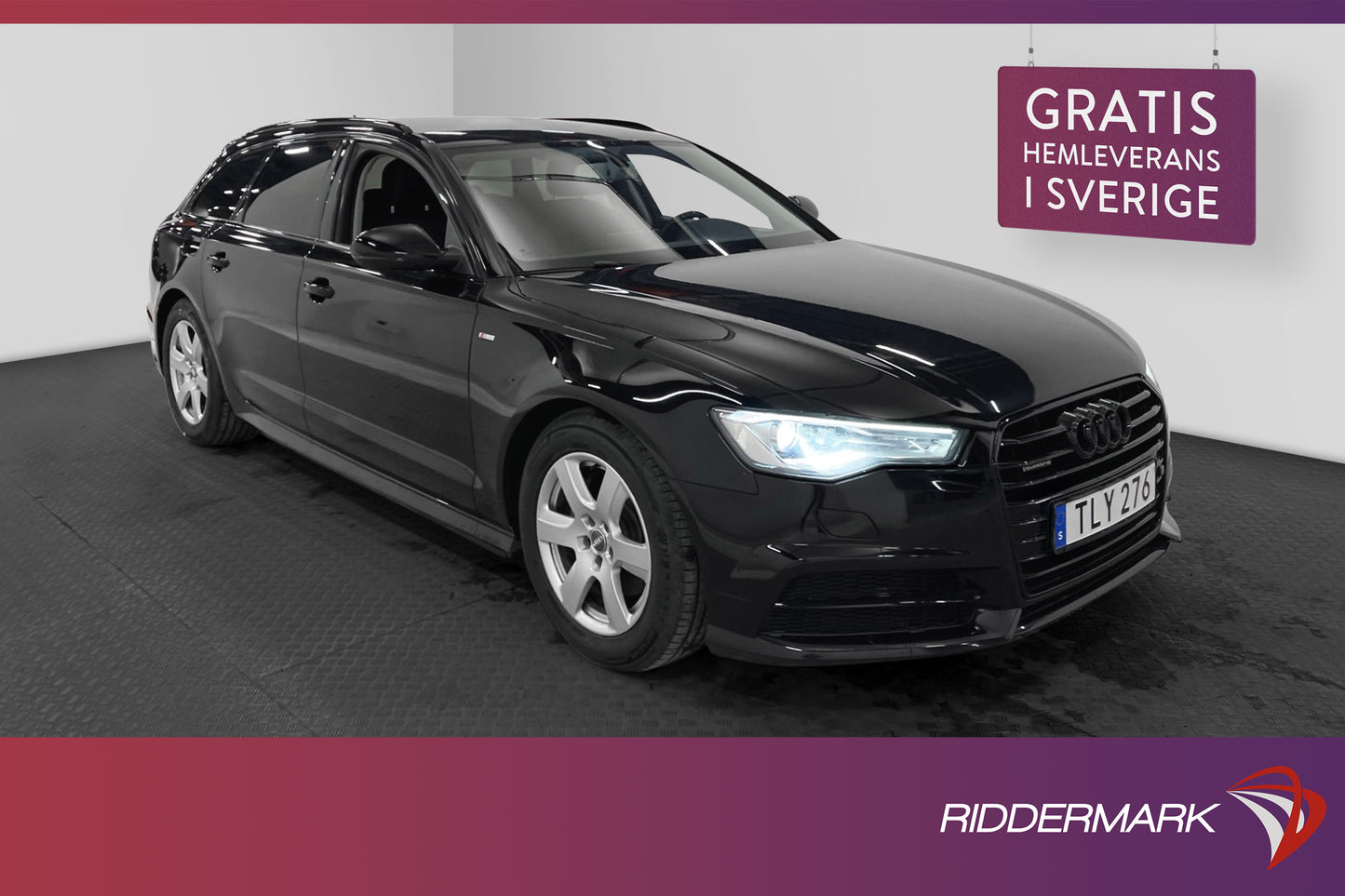 Audi A6 2.0 TDI Quattro 190hk S-Line Sportstolar Keyless