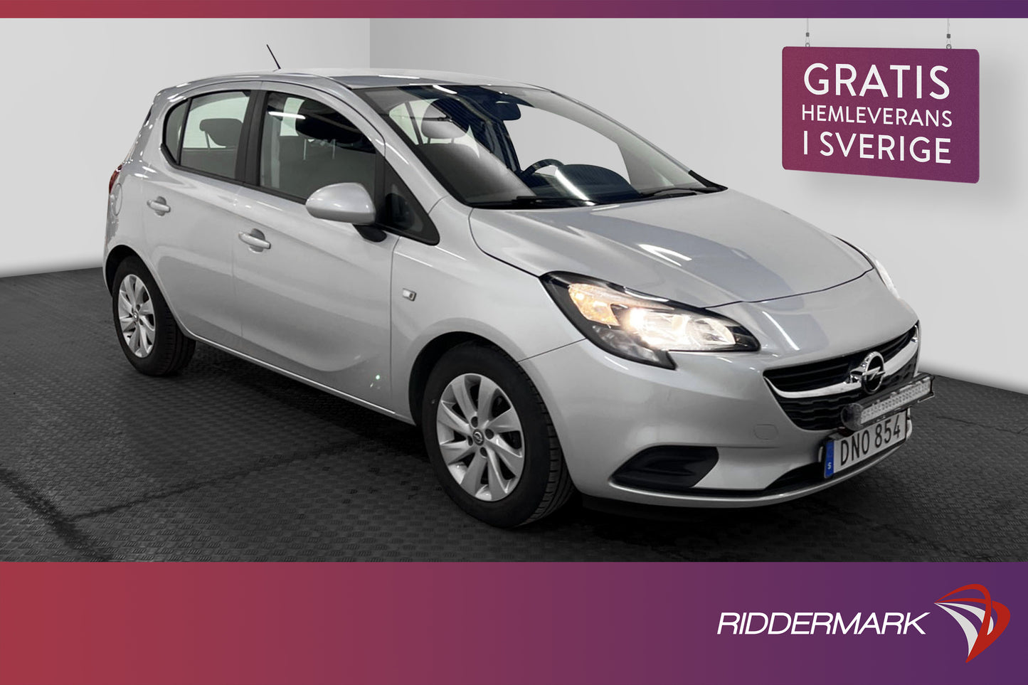 Opel Corsa 1.4L 90hk Nyservad Nybesiktad Rattvärme PDC