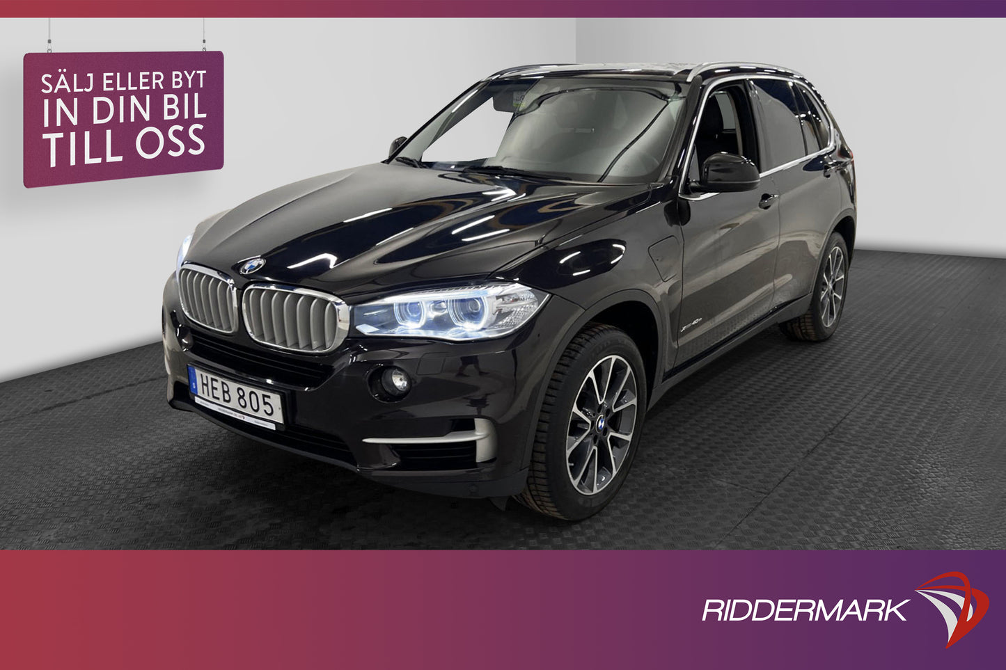 BMW X5 xDrive40e 313hk Skinn Navi Drag MOMS/LEASBAR