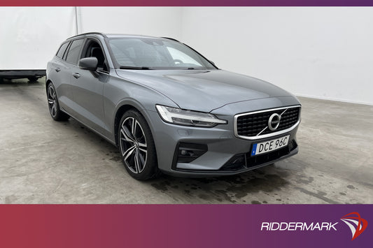 Volvo V60 T4 R-Design VOC Värm Halvskinn Sensorer Välservad