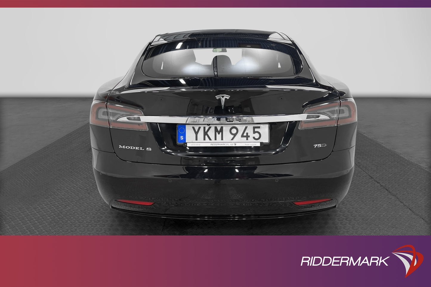 Tesla Model S 75D AWD 333hk Skinn Panorama Svensksåld Kamera