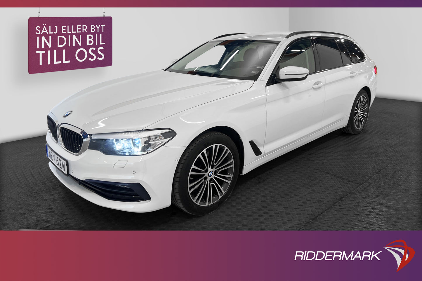 BMW 520d xDrive 190hk Sport line Kamera Disp.key Drag MOMS