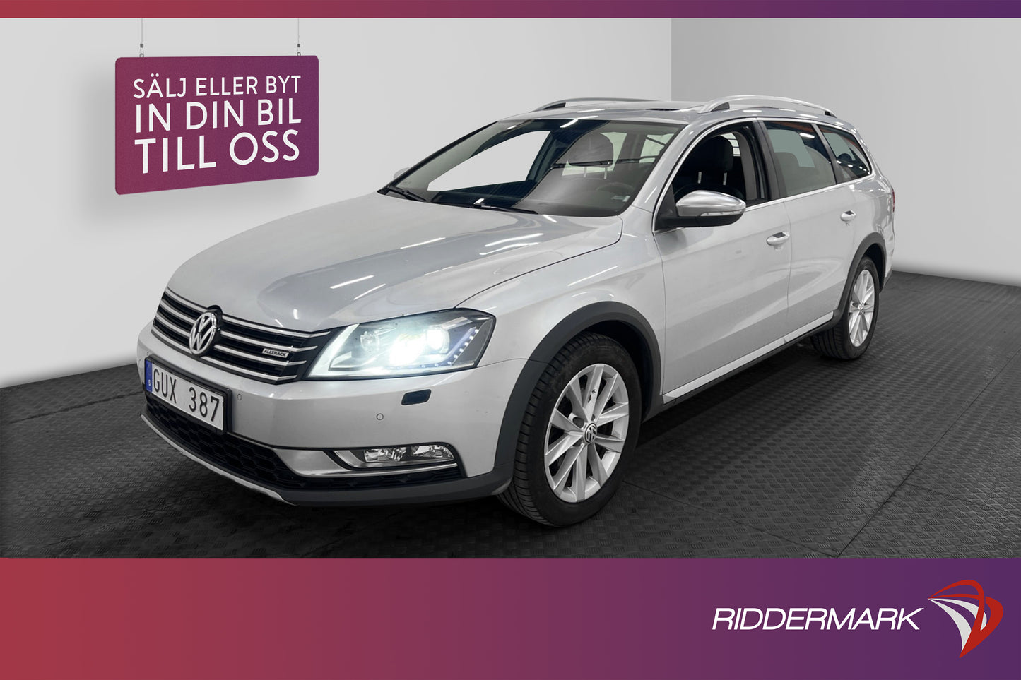 Volkswagen Passat Alltrack 4motion Värmare Pano Skinn B-Kam