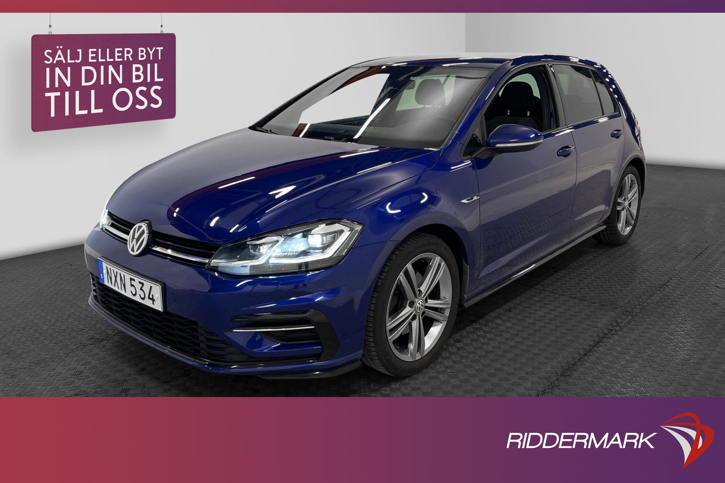 Volkswagen Golf 1.4 TSI 150hk R-line Pluspaket App-Connect