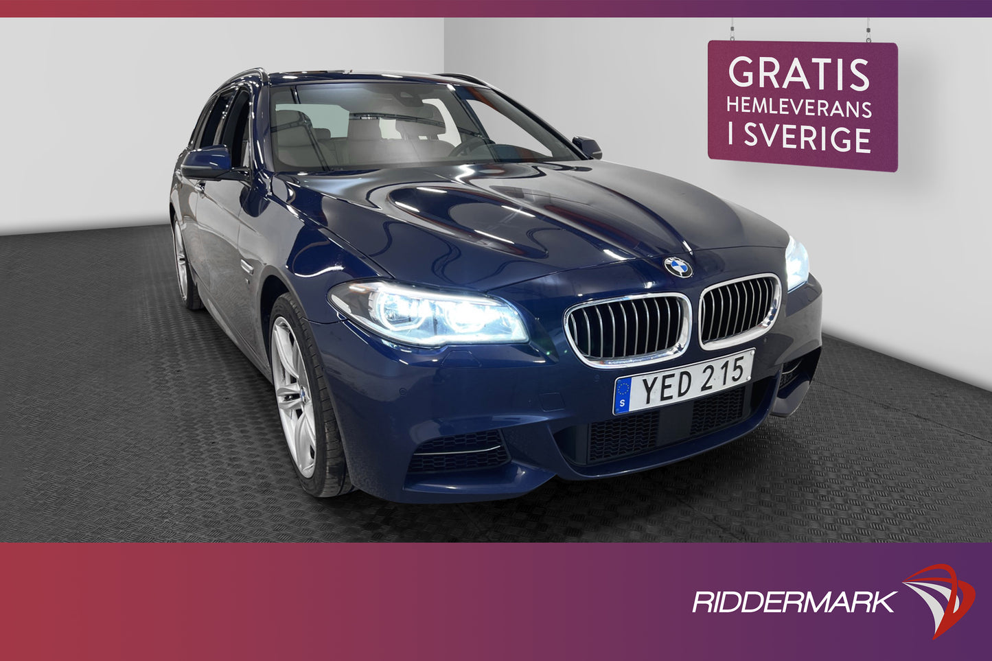 BMW 535 d 313hk xDrive Innovation Pano H/K HUD D-Värm Skinn