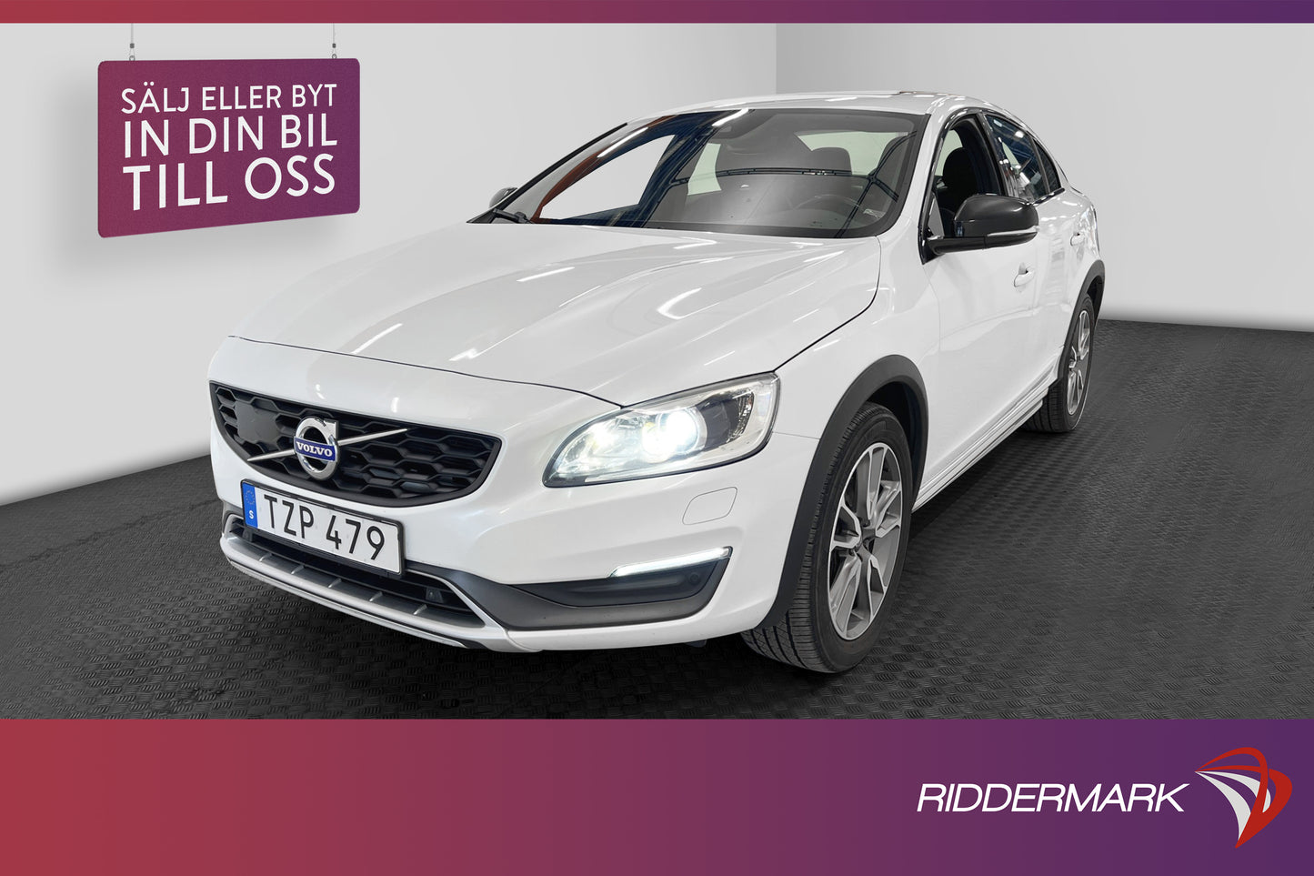 Volvo S60 Cross Country D4 AWD Summum T-lucka Navi Skinn