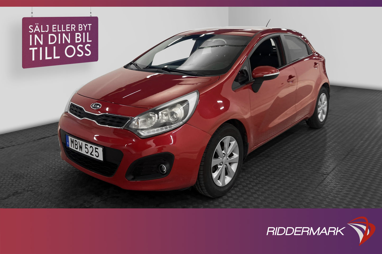 Kia Rio 1.4 109hk P-sensorer Låg skatt 0,5L/mil