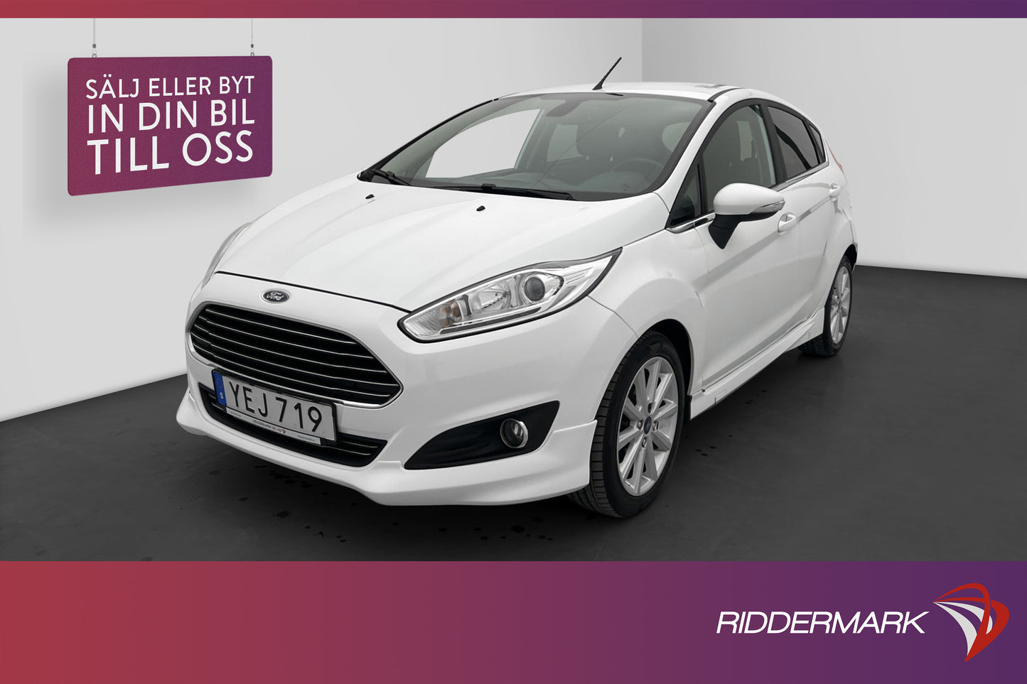 Ford Fiesta 1.0 EcoBoost Powershift 100hk ST-Line Välservad