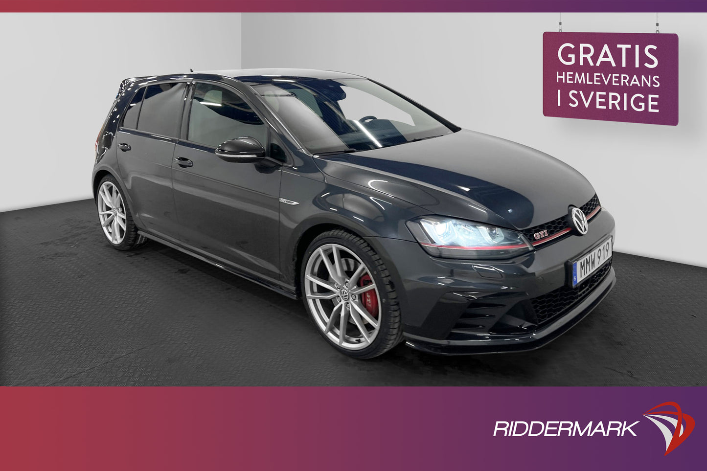 Volkswagen Golf GTI Clubsport 265hk Skalstolar Dynaudio