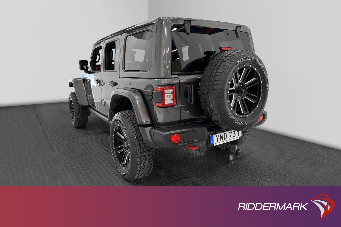 Jeep Wrangler Unlimited 4WD 272hk Rubicon Skinn Backkamera